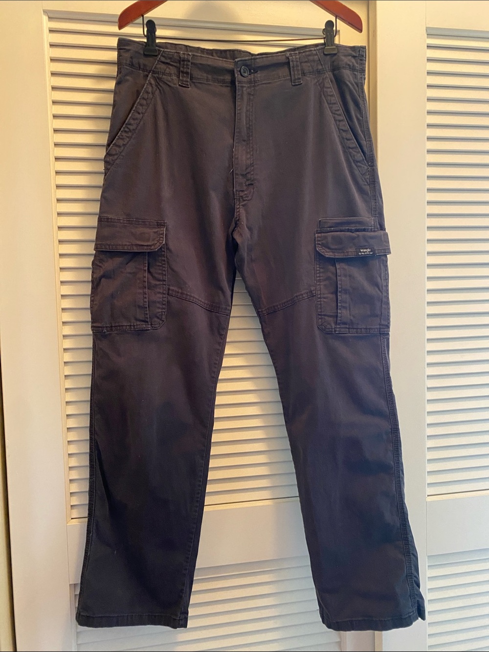 Wrangler Men's Cargo Pants - Faded Black 36/32